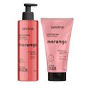 Kit Labotrat Morango - Sabonete Líquido + Esfoliante Rosto e Corpo