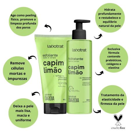 Kit-Labotrat-Capim-Limão---Esfoliante-+-Hidratante-Rosto-e-Corpo--2