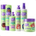 Kit Kolene Cachinhos: Shampoo + Condicionador + Creme para Pentear + Ativador de Cachos + Spray Desembaraçante + Gelatina