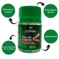 Kit Óleo de Coco Copra Extravirgem Com 3 30ml
