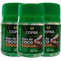 Kit Óleo de Coco Copra Extravirgem Com 3 30ml