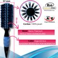 RIÈ Salon Pro Kit 3 Escovas Super Ceramic Nano Titanium  40mm, 47mm, 57mm + 01 Pincel