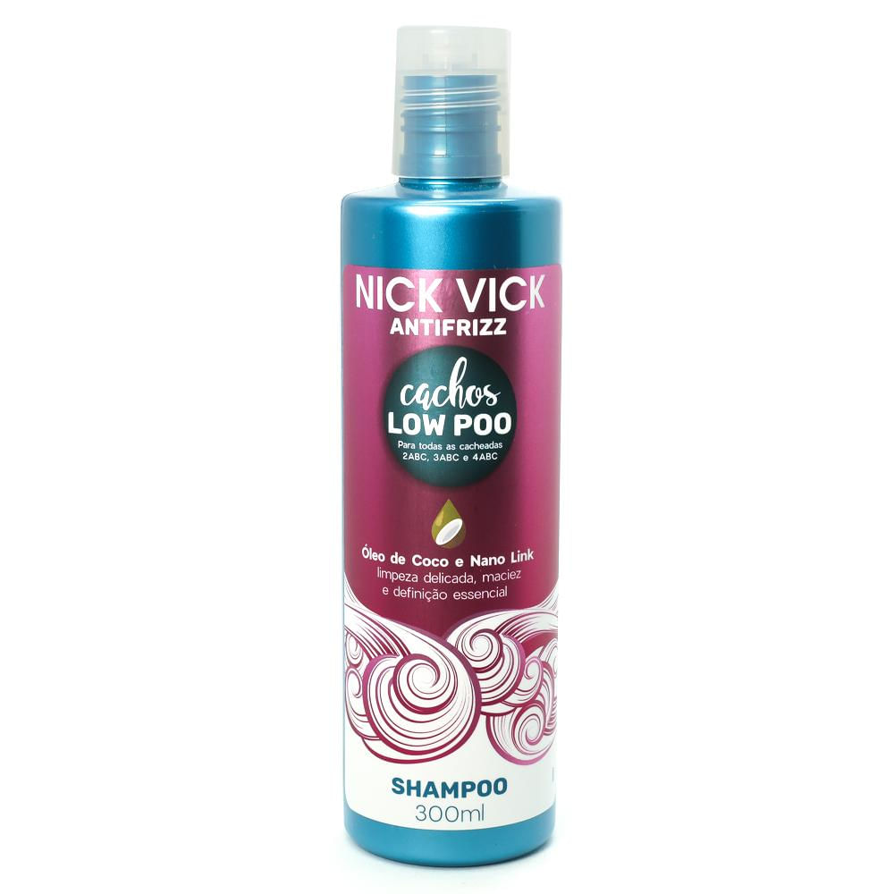 Shampoo Cachos Low Poo Nick Vick Antifrizz 300ml