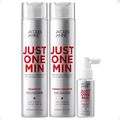 Kit Jacques Janine Just One Min: Shampoo, Condicionador, Blindagem