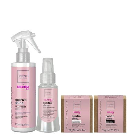 Kit-Cadiveu-Essentials-Quartzo-Shine---Shampoo-em-Barra-70-g-+-Máscara-de-Nutrição-em-Barra-55-g-+-Fluído-Low-Poo-200-ml-+-Óleo-Capilar-65-ml--1