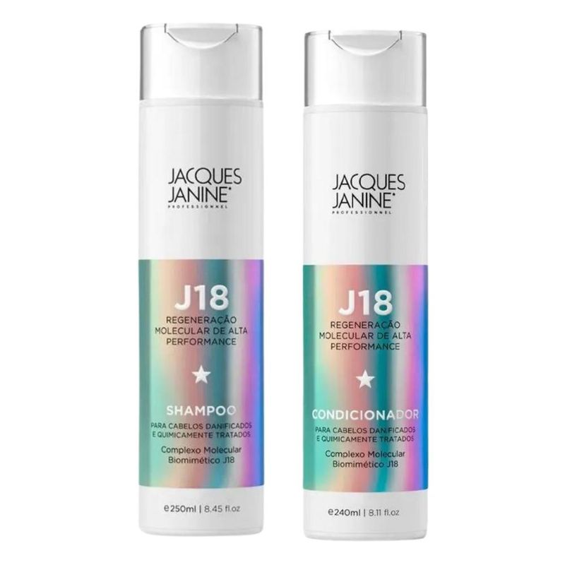 Kit Jacques Janine J18: Shampoo e Condicionador - Época Cosméticos