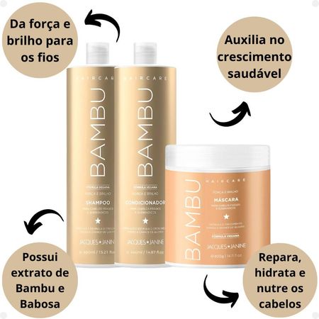 Kit-Jacques-Janine-Hair-Care-Bambu:-Shampoo-e-Condiciodor-440ml-+-Máscara-400g--2