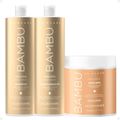 Kit Jacques Janine Hair Care Bambu: Shampoo e Condiciodor 440ml + Máscara 400g