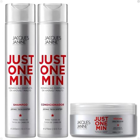 Kit-Jacques-Janine-Just-One-Min:-Shampoo,-Condicionador-e-Máscara--1