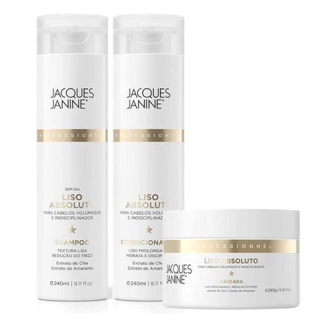Kit-Jacques-Janine-Liso-Absoluto:-Shampoo,-Condicionador-e-Máscara--1