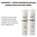 Kit Jacques Janine Mega Volume: Shampoo e Condicionador 240ml