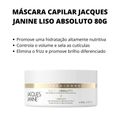 Máscara Capilar Jacques Janine Liso Absoluto 80g