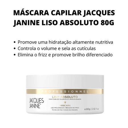 Máscara-Capilar-Jacques-Janine-Liso-Absoluto-80g--2