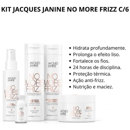 Kit-Jacques-Janine-No-More-Frizz:-Shampoo,-Condicionador,-Máscara-,-Leave-in,-Spray-e-Ampola--2