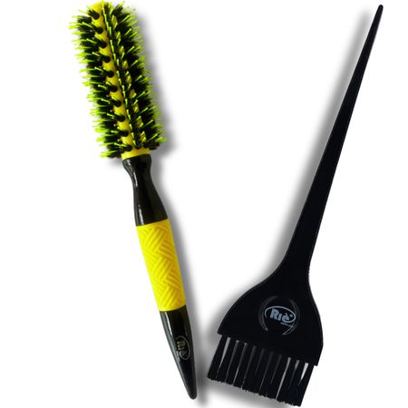 RIÈ-Salon-Pro-Kit-1-Escova-INFINITI-Pro-Gold--Nano-Silver-57-mm-+1-Pincel--1