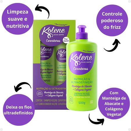 Kit-Kolene-Curvaturas-Nutrição-e-Ultradefinição:-Shampoo-300ml-+-Condicionador-200ml-+-Gel-Creme-para-Pentear-500g--2