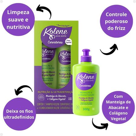 Kit-Kolene-Curvaturas-Nutrição-e-Ultradefinição:-Shampoo-300ml-+-Condicionador-200ml-+-Gel-Creme-para-Pentear-300g--6