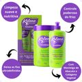 Kit Kolene Curvaturas Nutrição e Ultradefinição: Shampoo 300ml + Condicionador 200ml + Creme de Tratamento e Gel Creme 500g
