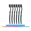 Escova de Dente Colgate Slim Soft Black (6 und)