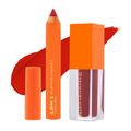 Batom Líquido + Lápis Labial Mari Maria Makeup Lipmix Blazing
