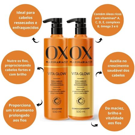 Shampoo-+-Condicionador-Mari-Maria-Hair-Ox-Vita-Glow-500ml--2