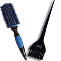RIÈ Salon Pro Kit 01 Escova Super Ceramic Nano Titanium 64 mm + 1 Pincel