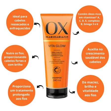 Shampoo-Mari-Maria-Hair-Ox-Vita-Glow-240ml--4