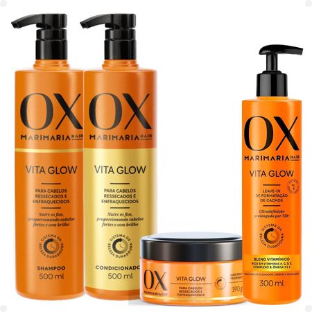 Kit-Ox-Mari-Maria-Hair-Vita-Glow:-Shampoo-+-Condicionador-+-Máscara-+--Leave-In--1
