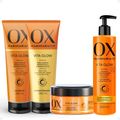 Kit Ox Mari Maria Hair Vita Glow: Shampoo + Condicionador +Máscara + Leave-In