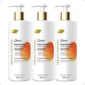 Kit Dove Niacinamida + Uniformizador: 3 Sérum Corporal Hidratante 380ml