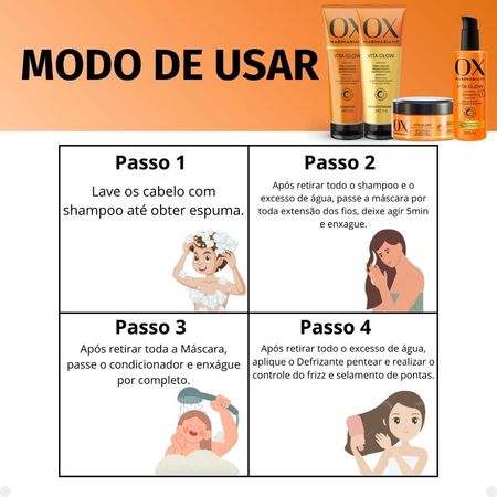 Kit-Ox-Mari-Maria-Hair-Vita-Glow:-Shampoo-+-Condicionador-+-Máscara-+-Defrizante--7