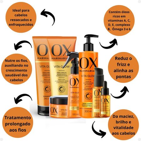 Kit-Ox-Mari-Maria-Hair-Vita-Glow:-Shampoo-+-Condicionador-+-Máscara-+-Sérum-+--Leave-In-+-Óleo-+-Tônico--2