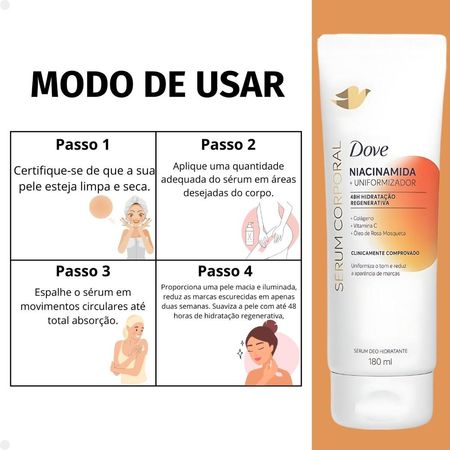 Kit-Dove-Niacinamida-+-Uniformizador:-3-Sérum-Corporal-Hidratante-180ml--6