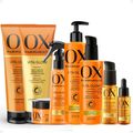 Kit Ox Mari Maria Hair Vita Glow: Shampoo + Condicionador + Máscara + Sérum + Leave-In + Defrizante + Óleo e Tônico