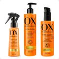 Kit Ox Mari Maria Hair Vita Glow: Shampoo + Condicionador + Máscara + Ampola + Sérum + Leave-In + Defrizante + Óleo + Tônico
