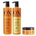 Kit Ox Mari Maria Hair Vita Glow: Shampoo + Condicionador + Máscara + Ampola + Sérum + Leave-In + Defrizante + Óleo + Tônico