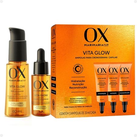 Kit-Ox-Mari-Maria-Hair-Vita-Glow:-Shampoo-+-Condicionador-+-Máscara-+-Ampola-+-Sérum-+-Leave-In-+-Defrizante-+-Óleo-+-Tônico--5