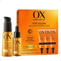 Kit Ox Mari Maria Hair Vita Glow: Shampoo, Condicionador, Máscara, Ampola, Sérum, Leave-In, Defrizante, Óleo e Tônico