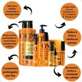 Kit Ox Mari Maria Hair Vita Glow: Shampoo, Condicionador, Máscara, Ampola, Sérum, Leave-In, Defrizante, Óleo, Tônico e Alinhador de Fios