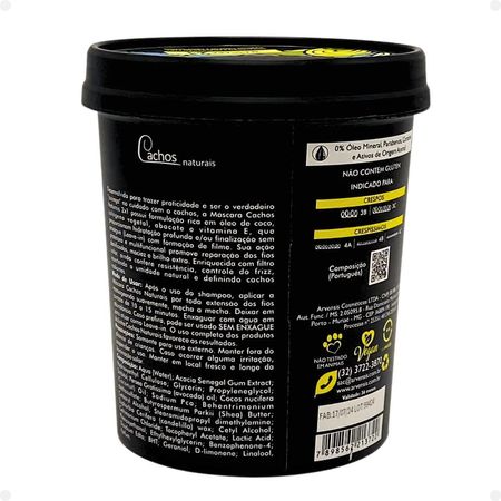 Máscara-2x1-Arvensis-Cachos-Naturais-Hidratação-e-Finalização-Cabelos-Crespos-e-Crespíssimos-450g--3