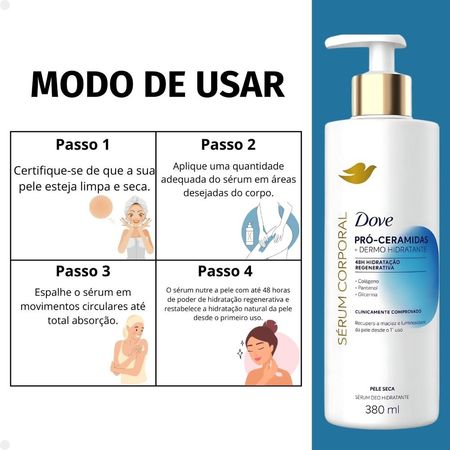 Kit-Dove-Pró-Ceramidas-+-Dermo-Hidratante:-3-Sérum-Corporal-Hidratante-380ml--5