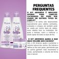 Kit Arvensis Cachinhos Naturais Cabelos Crespos e Crespíssimos: Shampoo 300ml, Condicionador 300ml e Creme 2x1 250g