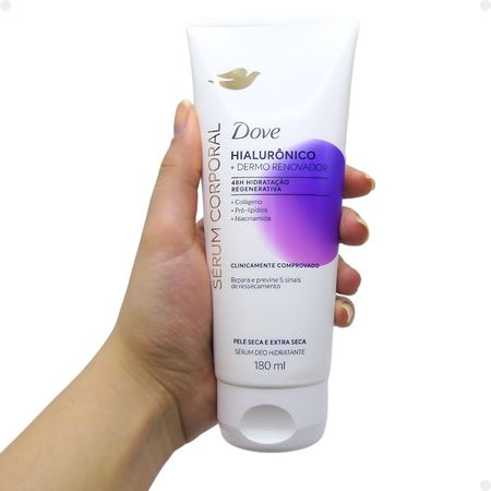 Sérum-Corporal-Hidratante-Dove-Hialurônico-+-Dermo-Renovador-180ml--4