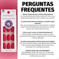 Unhas Autocolantes Amendoada Kiss Ny imPress Urban Magenta