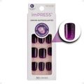 Unhas Autocolantes Quadrado Curto Kiss Ny imPress Arter Thought