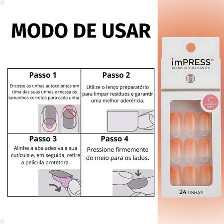 Unhas-Autocolantes-Quadrado-Curto-Kiss-Ny-imPress-Peach-Perfect--6