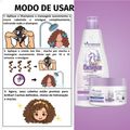 Kit Arvensis Cachinhos Naturais Cabelos Crespos e Crespíssimos: Shampoo 300ml e Creme 2x1 250g