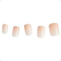 Unhas Autocolantes Quadrado Curto Kiss Ny imPress Free Pass Coral Kpan01ka