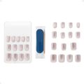 Unhas Postiças Curta Kiss Ny Gel Fantasy Magnetic Nail Crystal
