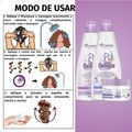 Kit Arvensis Cachinhos Naturais Cabelos Crespos e Crespíssimos: Shampoo 300ml, Creme 2x1 250g e Ativador de Cachos 300ml